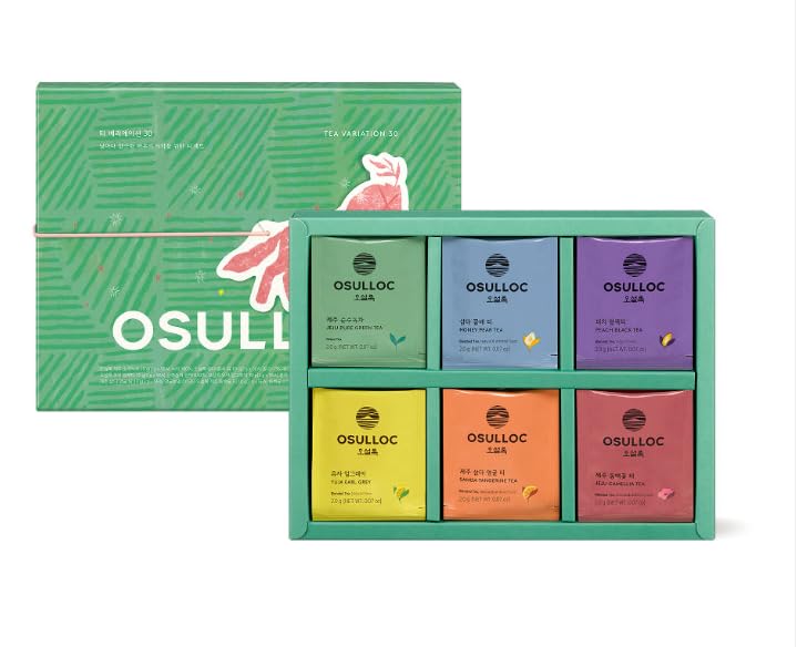 Amazon | 【韓国茶】OSULLOC オソルロク ティー バリエーション ギフト